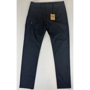 J. Crew Tech Pant 484‎ Slim Stretch Navy Mens 35x34 J8653 Casual Career NWT